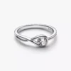Pandora Infinite Ring aus Sterlingsilber mit Lab-Grown Diamonds, 0,25 Karat insgesamt, Sterlingsilber Pandora Infinite Ring aus Sterlingsilber mit Lab-Grown Diamonds, 0,25 Karat insgesamt, Sterlingsilber