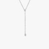 Pandora Infinite Sterling-Silber-Halskette mit laborgrown Diamanten – 0,30 ct TW, Sterling-Silber