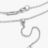 Pandora Infinite Sterling-Silber-Halskette mit laborgrown Diamanten – 0,30 ct TW, Sterling-Silber