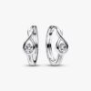 Pandora Infinite Sterling-Silber-Ohrringe mit Lab-Grown Diamonds – 0,20 ct TW, Sterling-Silber