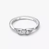 Pandora Infinite Sterling-Silber-Ring mit doppelseitigen, im Labor gezüchteten Diamanten, 0,30 Karat insgesamt, Sterling-Silber Pandora Infinite Sterling-Silber-Ring mit doppelseitigen, im Labor gezüchteten Diamanten, 0,30 Karat insgesamt, Sterling-Silber