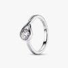 Pandora Infinite Sterling-Silber-Ring mit synthetischem Diamanten – 0,50 ct TW, Sterling-Silber Pandora Infinite Sterling-Silber-Ring mit synthetischem Diamanten – 0,50 ct TW, Sterling-Silber