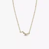 Pandora Lab-Grown Diamonds-Halskette mit Tropfenanhänger aus im Labor gezüchteten Diamanten, 0,09 Karat insgesamt, 14 Karat Gold Pandora Lab-Grown Diamonds-Halskette mit Tropfenanhänger aus im Labor gezüchteten Diamanten, 0,09 Karat insgesamt, 14 Karat Gold