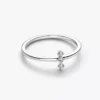 Pandora Lab-Grown Diamonds-Trio-Ring 0,07 ct TW, 14 Karat Weißgold Pandora Lab-Grown Diamonds-Trio-Ring 0,07 ct TW, 14 Karat Weißgold