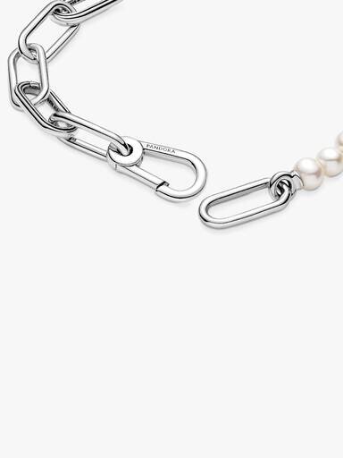Pandora ME Armband mit behandelten Süßwasser-Zuchtperlen – Sterlingsilber Pandora ME Armband mit behandelten Süßwasser-Zuchtperlen – Sterlingsilber