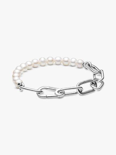 Pandora ME Armband mit behandelten Süßwasser-Zuchtperlen – Sterlingsilber Pandora ME Armband mit behandelten Süßwasser-Zuchtperlen – Sterlingsilber