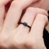 Pandora ME Black Chakra Heart Ring – Sterlingsilber