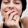 Pandora ME Black Chakra Heart Ring – Sterlingsilber