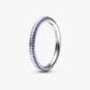 Pandora ME Blue Pavé Ring – Sterlingsilber