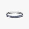 Pandora ME Blue Pavé Ring – Sterlingsilber