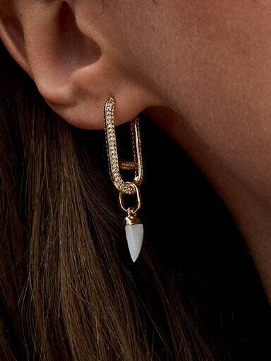 Pandora ME Dangle Charm „Haifischzahn“ – 14-karätige Vergoldung Pandora ME Dangle Charm „Haifischzahn“ – 14-karätige Vergoldung