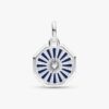 Pandora ME Galaxy Heart Medallion Charm – Sterlingsilber