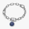 Pandora ME Galaxy Heart Medallion Charm – Sterlingsilber