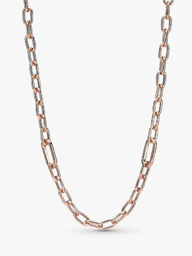Pandora ME Halskette mit feinen Gliedern – 14 Karat Roségold-Beschichtung Pandora ME Halskette mit feinen Gliedern – 14 Karat Roségold-Beschichtung