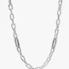 Pandora ME Halskette mit kleinen Gliedern aus Sterlingsilber