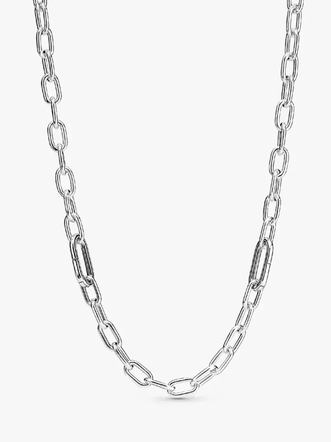 Pandora ME Halskette mit kleinen Gliedern aus Sterlingsilber