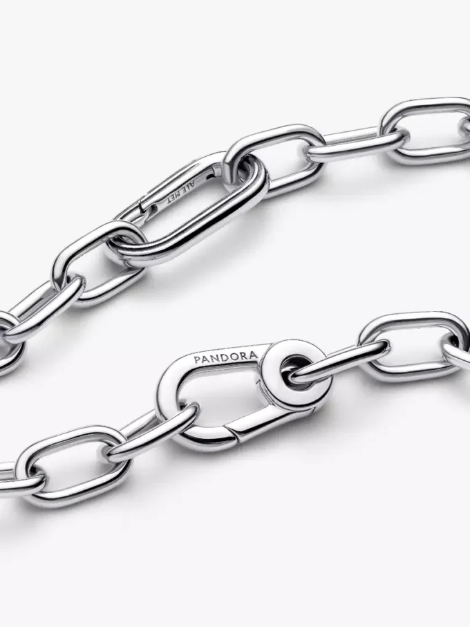 Pandora ME Halskette mit kleinen Gliedern aus Sterlingsilber