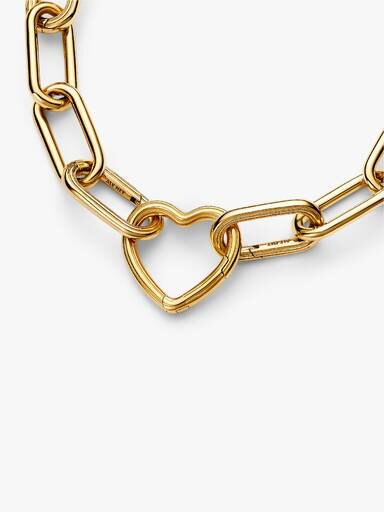 Pandora ME Herz-Glied zum Öffnen – 14 Karat vergoldet Pandora ME Herz-Glied zum Öffnen – 14 Karat vergoldet