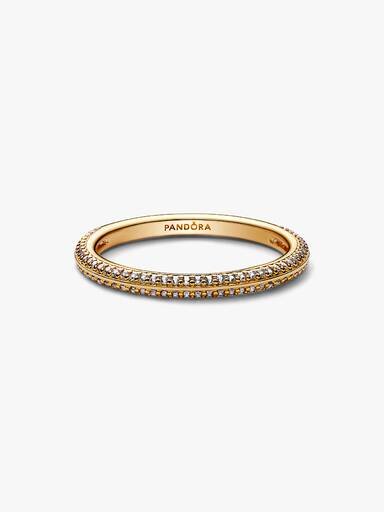Pandora ME Pavé-Ring – 14 Karat vergoldet Pandora ME Pavé-Ring – 14 Karat vergoldet