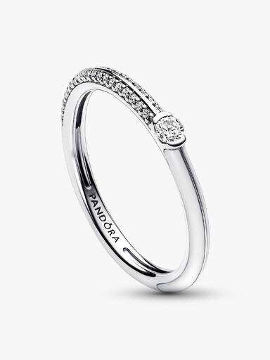 Pandora ME Pavé & Red Dual Ring – Sterlingsilber Pandora ME Pavé & Red Dual Ring – Sterlingsilber