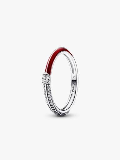 Pandora ME Pavé & Red Dual Ring – Sterlingsilber Pandora ME Pavé & Red Dual Ring – Sterlingsilber