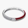 Pandora ME Pavé & Red Dual Ring – Sterlingsilber Pandora ME Pavé & Red Dual Ring – Sterlingsilber