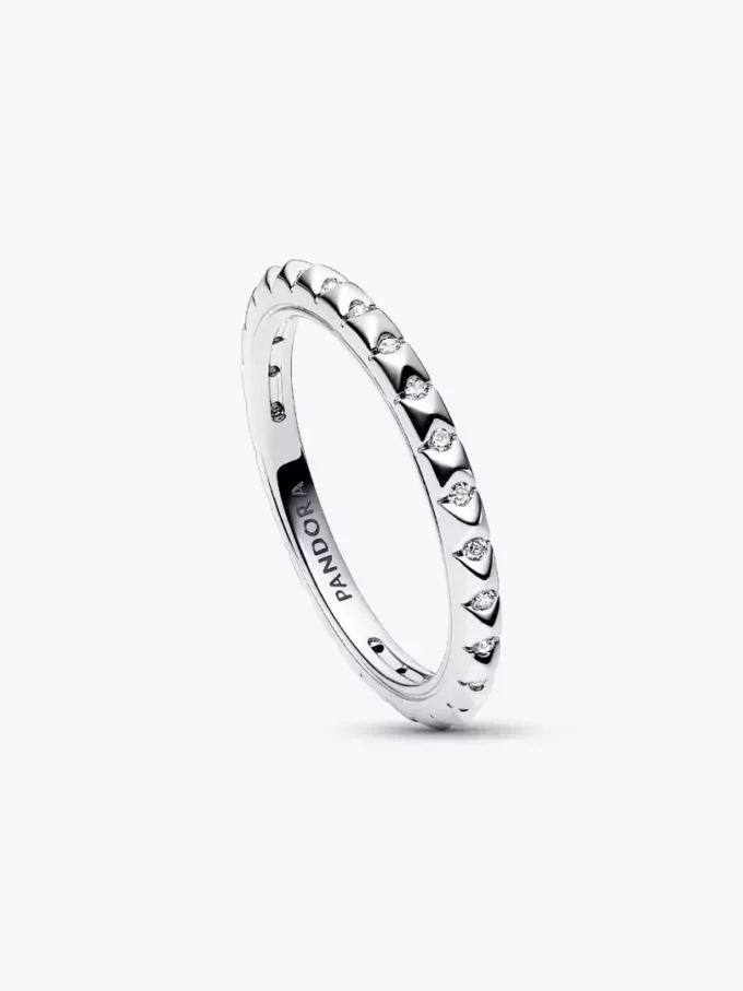 Pandora ME Pyramidenring aus Sterlingsilber