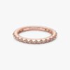 Pandora ME Pyramids Ring – 14 Karat Roségold-Beschichtung