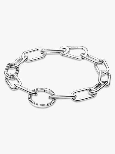 Pandora ME Runder, aufklappbarer Gliederanhänger – Sterlingsilber Pandora ME Runder, aufklappbarer Gliederanhänger – Sterlingsilber