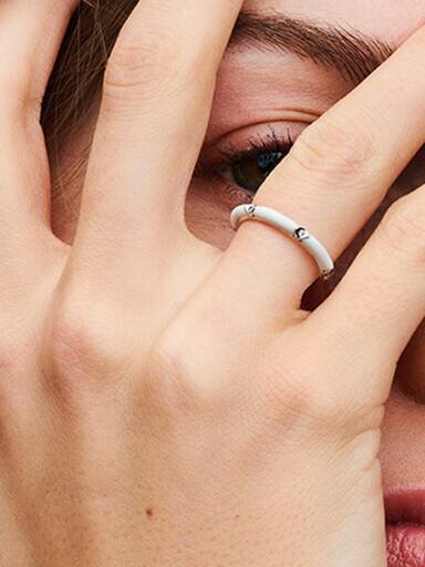 Pandora ME Stones & Enamel Ring – Sterlingsilber Pandora ME Stones & Enamel Ring – Sterlingsilber