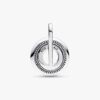 Pandora ME Zodiac Wheel Medaillon-Charm – Sterlingsilber