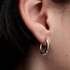 Pandora Moments 18 mm Charm-Ohrringe – Sterlingsilber Pandora Moments 18 mm Charm-Ohrringe – Sterlingsilber