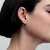 Pandora Moments 18 mm Charm-Ohrringe – Sterlingsilber Pandora Moments 18 mm Charm-Ohrringe – Sterlingsilber