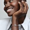 Pandora Moments Asymmetrisches Snake Chain-Armband mit Sternverschluss – Sterlingsilber Pandora Moments Asymmetrisches Snake Chain-Armband mit Sternverschluss – Sterlingsilber