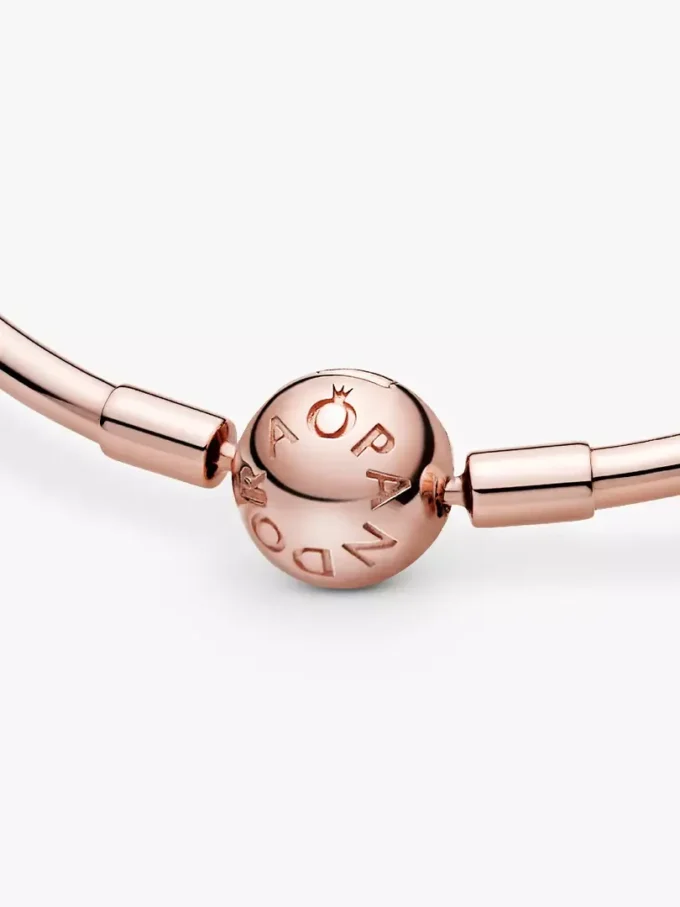 Pandora Moments Bangle, 14 Karat Roségold-Beschichtung Pandora Moments Bangle, 14 Karat Roségold-Beschichtung