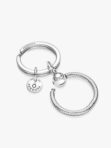 Pandora Moments Charm-Schlüsselanhänger – Sterlingsilber Pandora Moments Charm-Schlüsselanhänger – Sterlingsilber