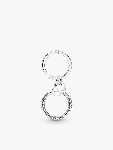 Pandora Moments Charm-Schlüsselanhänger – Sterlingsilber Pandora Moments Charm-Schlüsselanhänger – Sterlingsilber