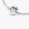 Pandora Moments Disney Stitch Bangle mit beißendem Verschluss aus Sterlingsilber Pandora Moments Disney Stitch Bangle mit beißendem Verschluss aus Sterlingsilber