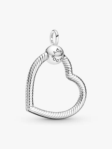Pandora Moments Herz-Charm-Anhänger – Sterlingsilber Pandora Moments Herz-Charm-Anhänger – Sterlingsilber