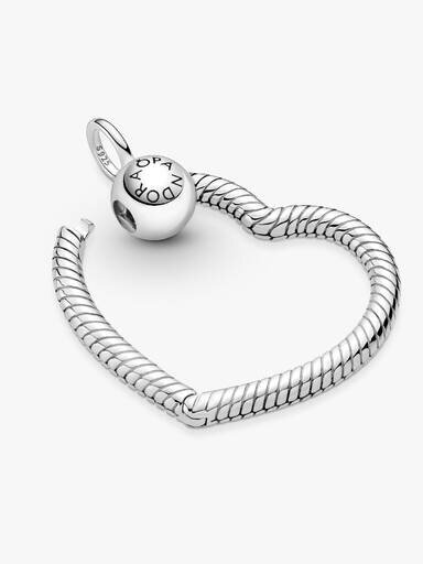 Pandora Moments Herz-Charm-Anhänger – Sterlingsilber Pandora Moments Herz-Charm-Anhänger – Sterlingsilber