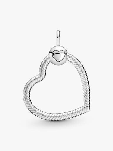 Pandora Moments Herz-Charm-Anhänger – Sterlingsilber Pandora Moments Herz-Charm-Anhänger – Sterlingsilber