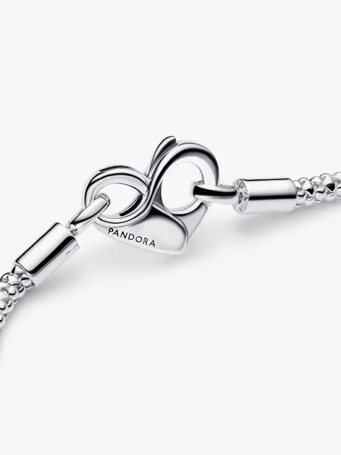 Pandora Moments Kettenarmband mit Nieten aus Sterlingsilber