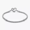 Pandora Moments Kettenarmband mit Nieten aus Sterlingsilber