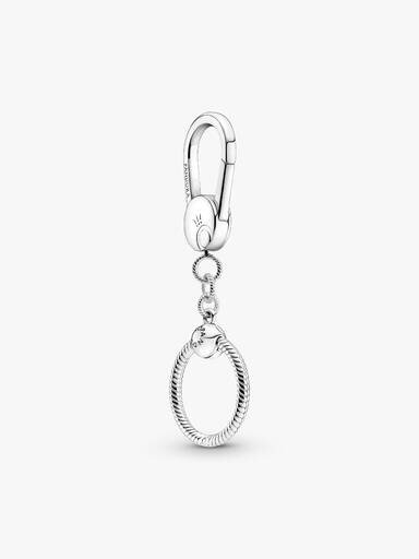 Pandora Moments Kleiner Taschenanhängerhalter – Sterlingsilber Pandora Moments Kleiner Taschenanhängerhalter – Sterlingsilber