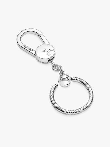 Pandora Moments Kleiner Taschenanhängerhalter – Sterlingsilber Pandora Moments Kleiner Taschenanhängerhalter – Sterlingsilber