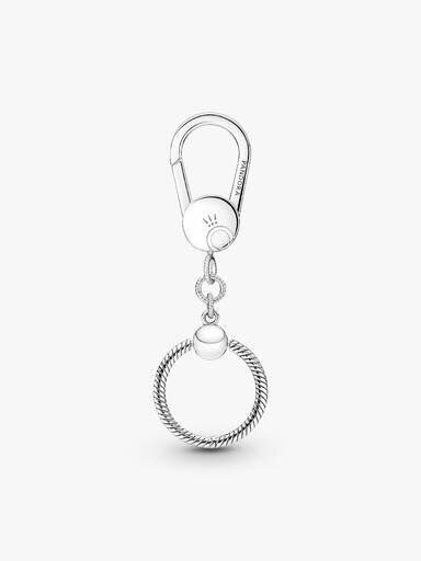 Pandora Moments Kleiner Taschenanhängerhalter – Sterlingsilber Pandora Moments Kleiner Taschenanhängerhalter – Sterlingsilber