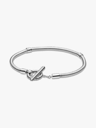 Pandora Moments T-Bar-Snake Chain-Armband – Sterlingsilber Pandora Moments T-Bar-Snake Chain-Armband – Sterlingsilber