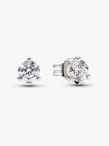 Pandora Nova 14 Karat Weißgold-Ohrringe mit Lab-Grown Diamonds – 0,50 ct TW, 14 Karat Weißgold Pandora Nova 14 Karat Weißgold-Ohrringe mit Lab-Grown Diamonds – 0,50 ct TW, 14 Karat Weißgold