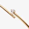 Pandora Nova 14-karätiger Gold-Bangle mit synthetischen Diamanten – 0,25 ct TW, 14-karätiges Gold