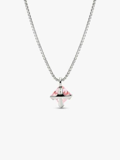 Pandora Nova Halskette mit Anhänger aus 14 Karat Weißgold und Lab-Grown Diamonds – 1,00 Karat Gesamtgewicht, 14 Karat Weißgold Pandora Nova Halskette mit Anhänger aus 14 Karat Weißgold und Lab-Grown Diamonds – 1,00 Karat Gesamtgewicht, 14 Karat Weißgold